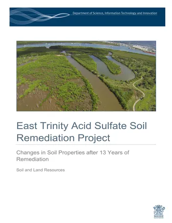 Más sobre Proyecto de Remediación de Suelos con Sulfato Ácido en East Trinity